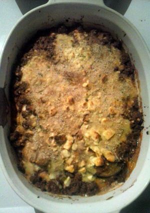A picture of Brad's moussaka.