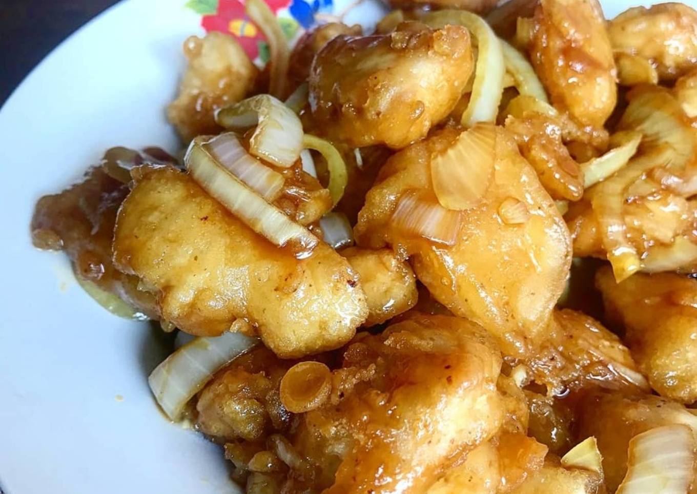 Ayam Goreng Saus Madu