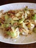 Cabbage and Tuna Stir-Fry