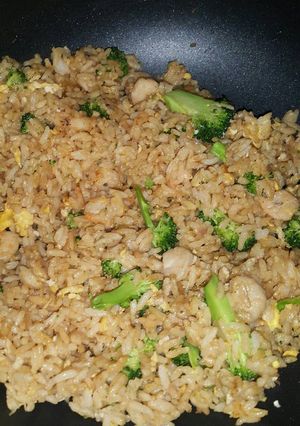 Foto resep Nasi Goreng Udang dan Brokoli