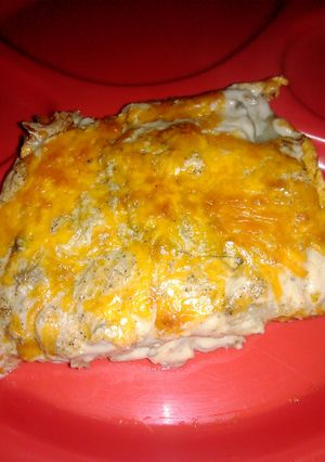 A picture of Easy Cheesy Mushroom Potatoes.