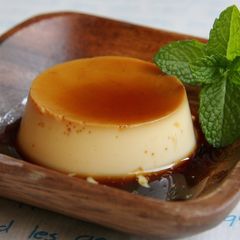 A picture of My Favorite Mother's Custard Pudding.
