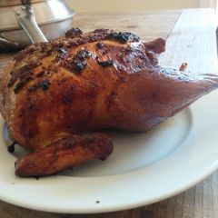 A picture of Smoked Whole Chicken.