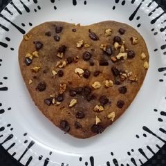 A picture of Choco Banana Walnut Cake (Eggless).