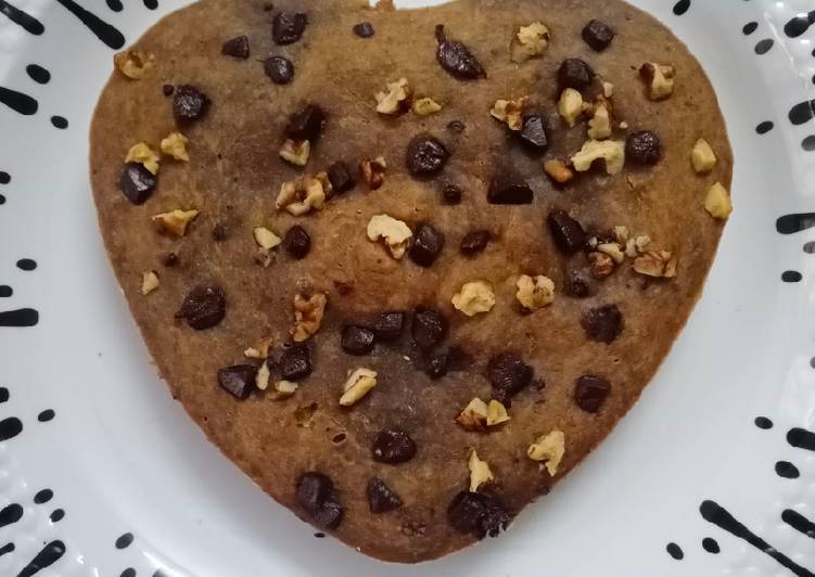 Easiest Way to Make Yummy Choco Banana Walnut Cake (Eggless)