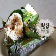 รูปของ NASI BAKAR TERI (#PR_BukanNasiBiasa)