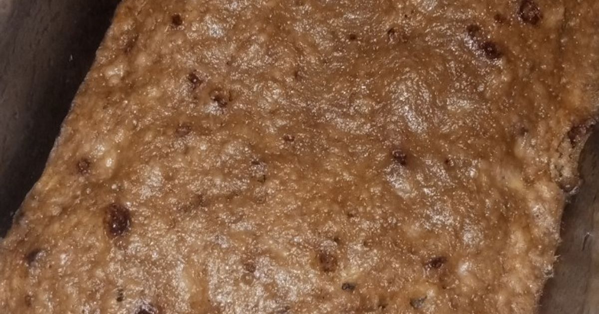 Brownies Pisang tepung oat kukus