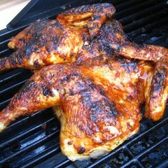 A picture of Easy Chinese style grilled chicken.