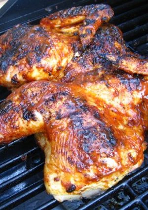 A picture of Easy Chinese style grilled chicken.
