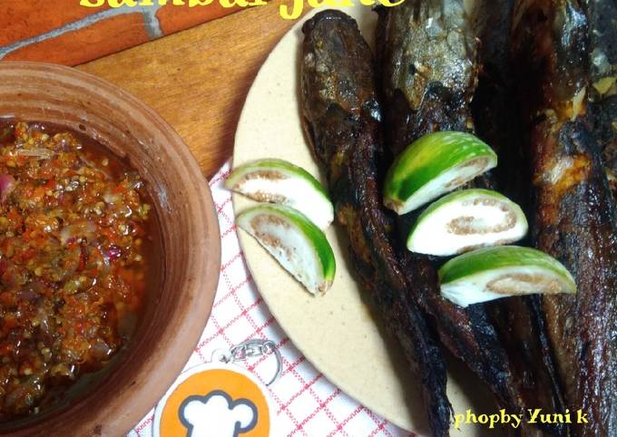 Lele Bakar Sambal Jahe