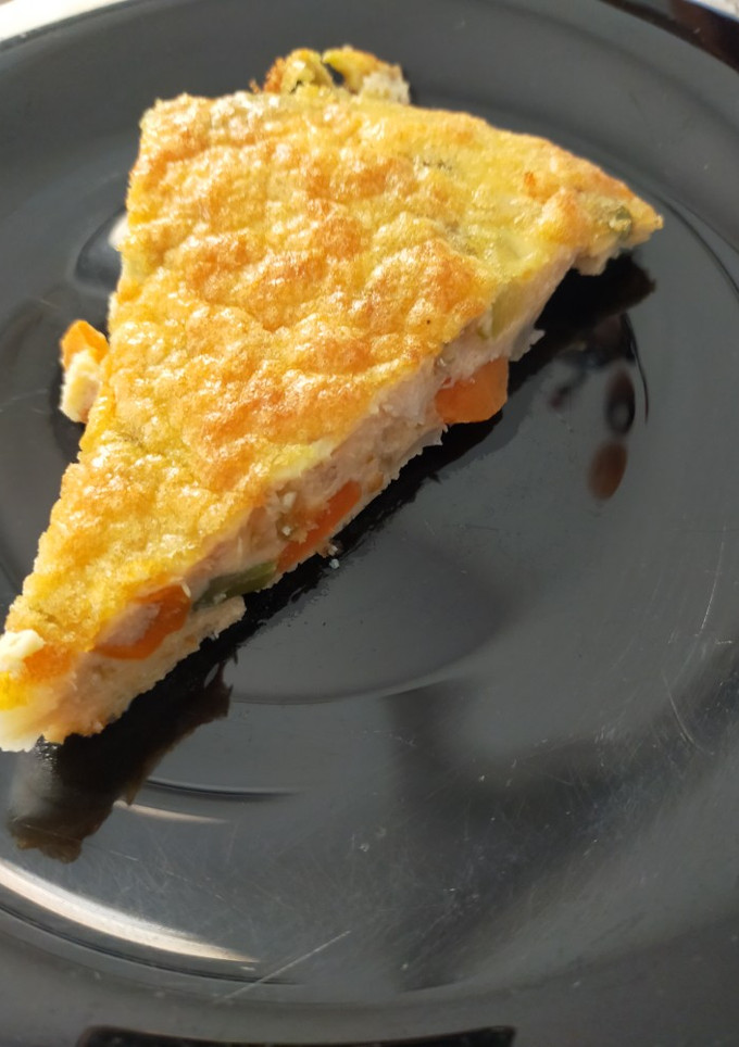 Una foto de Tortilla de verduras al horno