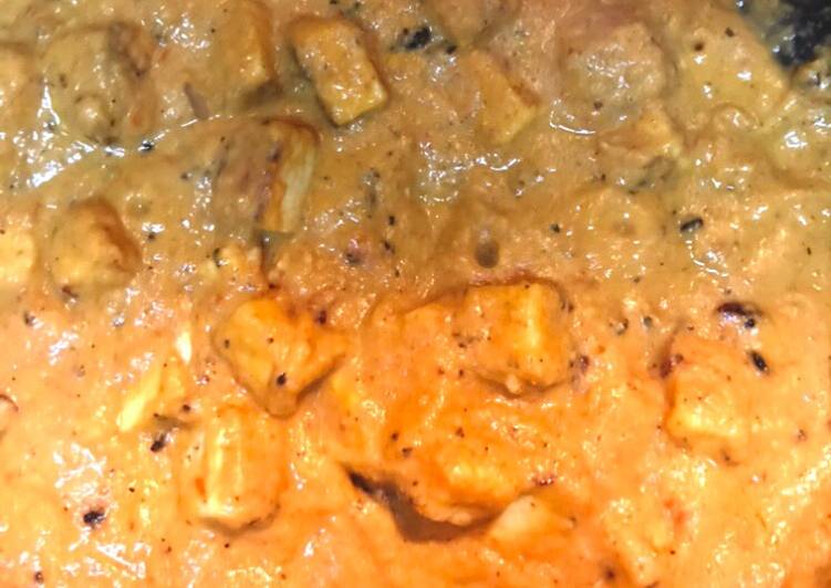 Recipe of Any-night-of-the-week Paneer Butter Masala