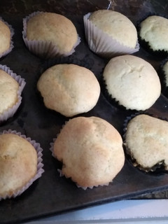 Una foto de Muffins de manzana light