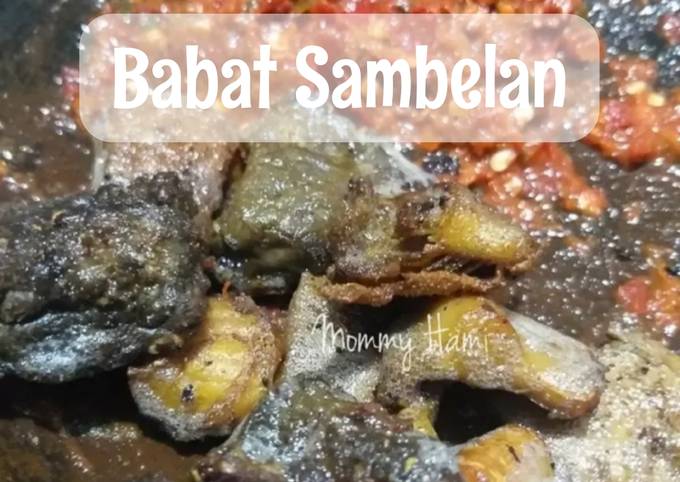 Resep: Babat Sambelan Enak Terbaru