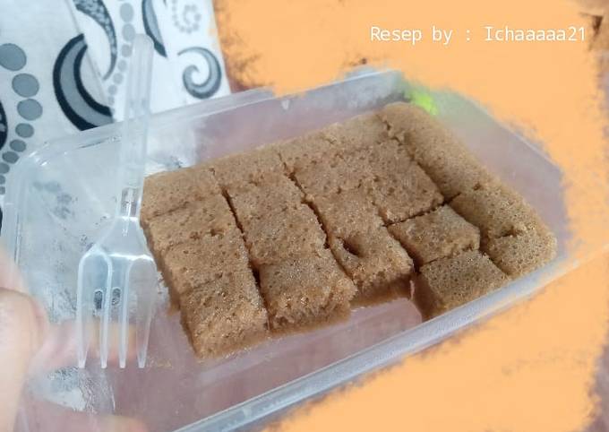 Bagaimana cara memasak Brownies kukus 1 butir telur rasa capuccino  istimewa