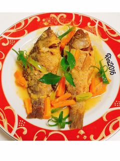 Foto resep Pesmol Ikan Mas Sayur Praktis