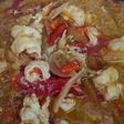 Udang saos asam pedes