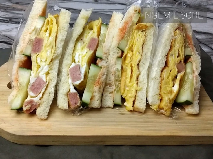 Langkah Mudah untuk Menyiapkan Resep Sandwich Telur Sosis yang Enak Banget Anti Ribet, Lezat Sekali