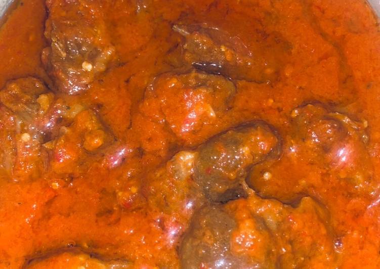 Easiest Way to Prepare Tasty Roasted Tomatoes stew