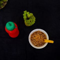 A picture of Manchow soup.