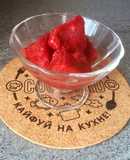 Клубничный сорбет