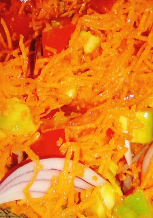 Una foto de Ensalada multisabor!! 👌❤😚
