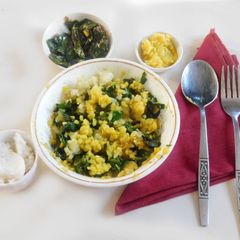 A picture of Broccoli rabe rice.