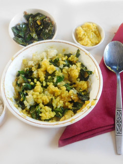 A picture of Broccoli rabe rice.