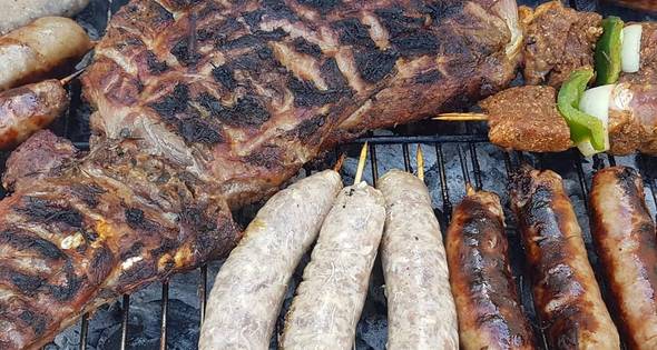 Como hacer ?Pierna De Cordero A La Parrilla Con Pinchos De Lomo De Aguja? |  Cocinar en casa