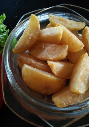 Foto resep Kentang Goreng alias Potato Wedges