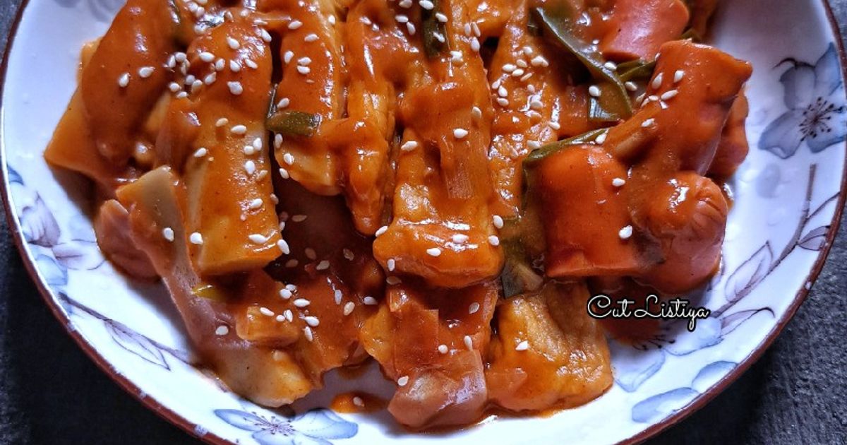Resep Rappoki Resep Toppoki Odeng With Gochujang Sauce oleh Cut Listiya - Cookpad