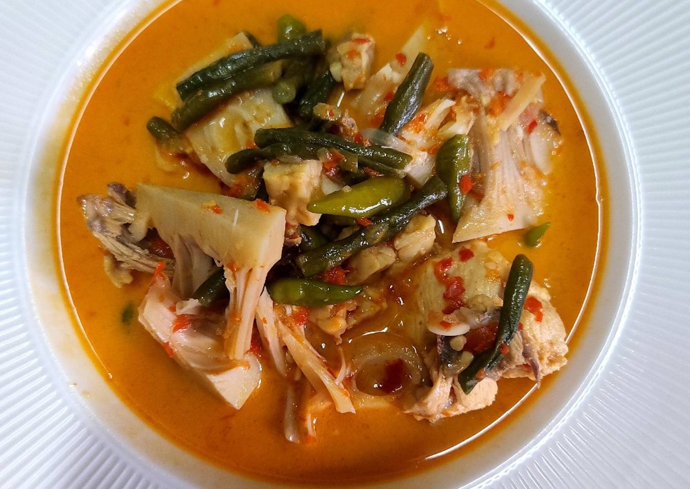 Lodeh tewel pedas