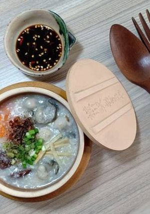 Hình của món Cháo hàu.