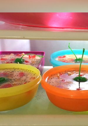 Foto resep Pudding Leci