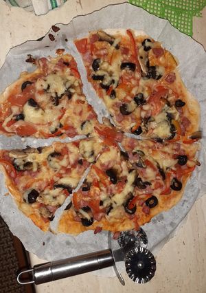 O poză a rețetei Pizza 🍕😍.