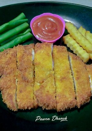 Foto resep Spicy chicken katsu