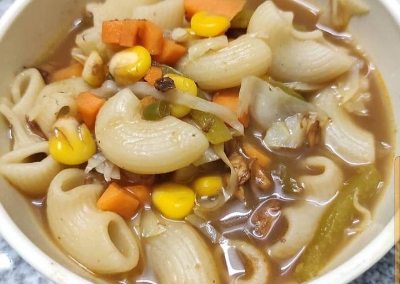 Chicken Macaroni Soup