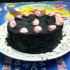 A picture of Dark chocolate muffin.