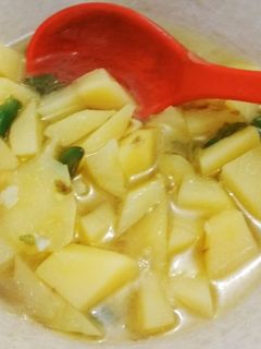 Foto resep Kentang kuah simple