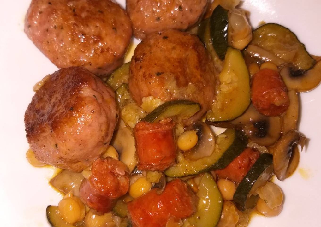 Albóndigas de pollo