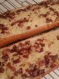 Caramelized Red Onion Garlic Bread
