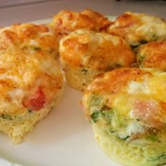A picture of Muffin Tin Omelets.