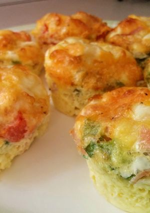 A picture of Muffin Tin Omelets.