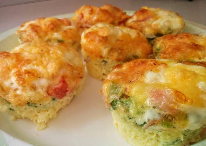 Recipe of Super Quick Homemade Muffin Tin Omelets