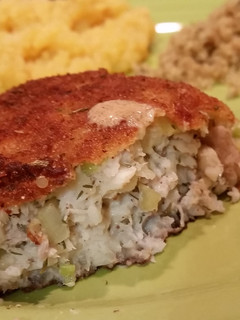 A picture of Fish Patty Burgers.