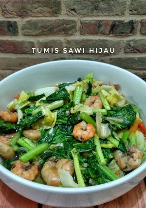 Foto resep Tumis Sawi Hijau #Ketopad