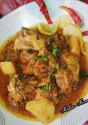 A picture of Chicken Alu.