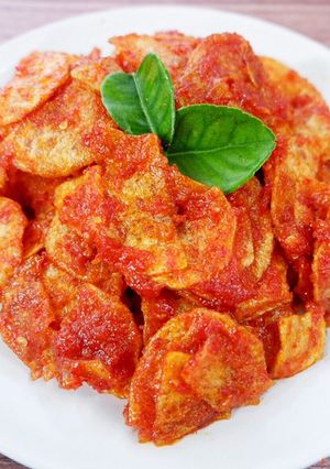 Foto resep Keripik kentang balado