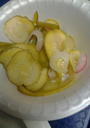 A picture of Spring pickled salad.