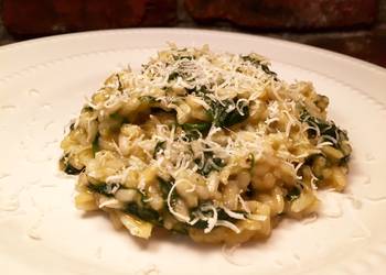 Popular Recipe Spinach  Squash Risotto Using Left Over Squash Soup Delicious Popular Recipe Spinach  Squash Risotto Using Left Over Squash Soup Delicious